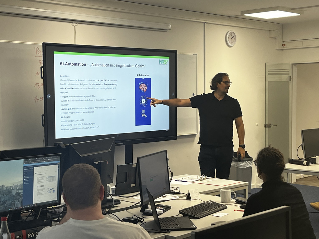 KI-Workshop bei Next Strategy AI – Trainer Clemens